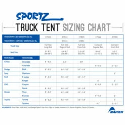 Napier Sportz Truck Tent, Full-Size Regular Bed -Campingworld Shop 056496 12