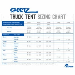 Napier Sportz Truck Tent 57 Series, Compact Regular Bed -Campingworld Shop 056497 12