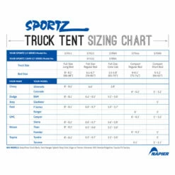 Napier Sportz Truck Tent 57 Series, Full-Size Crew Cab -Campingworld Shop 056498 12