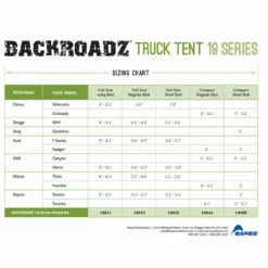 Napier Backroadz Truck Tent 19 Series, Full-Size Short Bed 13 Napier Backroadz Truck Tent 19 Series, Full-Size Short Bed -Campingworld Shop 118770 6