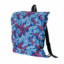 CGear Transitional Sand-Free Backpack And Personal Mat, Blue Floral