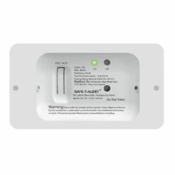 Safe T Alert 85 Series Slim Line Propane And CO Detector, White