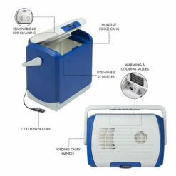 Wagan Tech 24-Liter Personal Fridge/Warmer 12 Wagan Tech 24-Liter Personal Fridge/Warmer -Campingworld Shop 128609 4