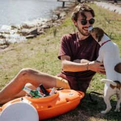 CreekKooler Pup 15-Quart Floating Cooler -Campingworld Shop 128775 ORAN 3