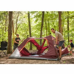 Coleman Skylodge 4-Person Instant Camping Tent, Blackberry -Campingworld Shop 130957 7