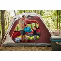 Coleman Skylodge 6-Person Instant Camping Tent, Blackberry -Campingworld Shop 130958 8