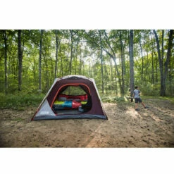 Coleman Skylodge 8-Person Instant Camping Tent, Blackberry -Campingworld Shop 130959 8