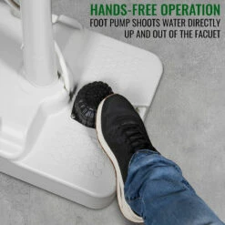 Outdoor 7.9 Gallon Portable Sink With Foot Pump And Soap Dispenser 15 Outdoor 7.9 Gallon Portable Sink With Foot Pump And Soap Dispenser -Campingworld Shop 131069 7