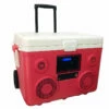 40-Quart Wheeled Cooler, Bluetooth PA System And Power Station - Red -Campingworld Shop 131407 1