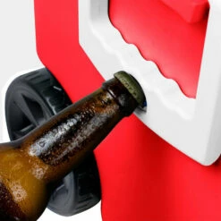 40-Quart Wheeled Cooler, Bluetooth PA System And Power Station - Red -Campingworld Shop 131407 5