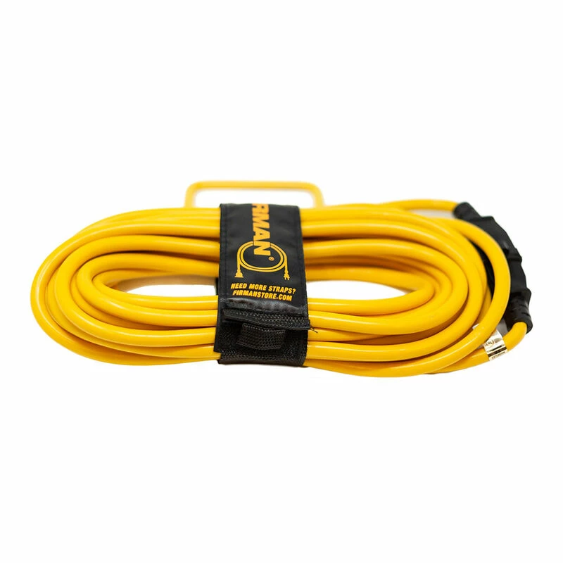Medium Duty 5-15P To 5-15R Generator Utility Power Cord With Storage Strap, 25 Ft. 3 Medium Duty 5-15P To 5-15R Generator Utility Power Cord With Storage Strap, 25 Ft.