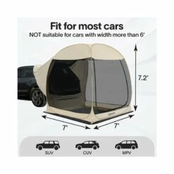 Eighteentek 2-in-1 Pop-Up SUV Tent -Campingworld Shop 365348 8