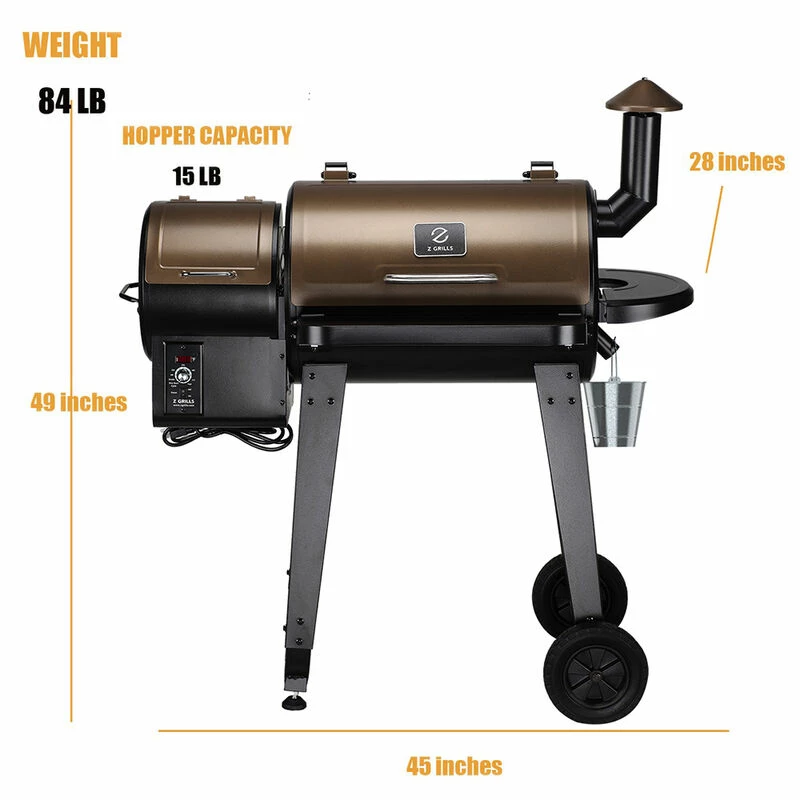 Z Grills 450A 8-in-1 BBQ Pellet Grill And Smoker 8 Z Grills 450A 8-in-1 BBQ Pellet Grill And Smoker - Image 6