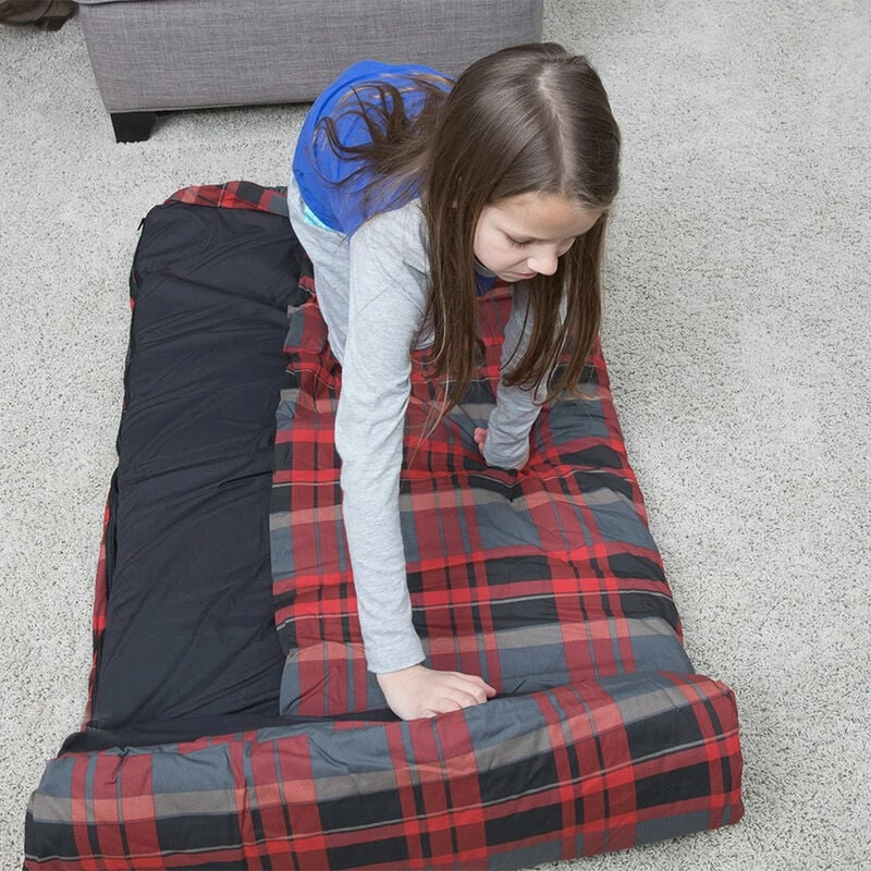 Disc-O-Bed Children's Duvalay Luxury Sleeping Pad, Lumberjack 9 Disc-O-Bed Children's Duvalay Luxury Sleeping Pad, Lumberjack - Image 7