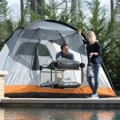 Disc-O-Bed Extra Large Duvalay Luxury Sleeping Pad, Ocean Plaid -Campingworld Shop 381436 8