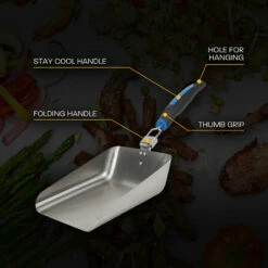 Razor Griddle Scooper With Folding Handle 24 Razor Griddle Scooper With Folding Handle -Campingworld Shop 381453 8