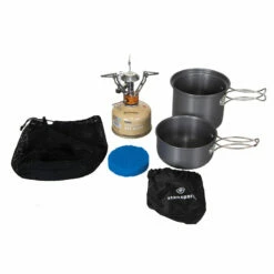 Stansport Backpack Stove With Fuel And Cook Set