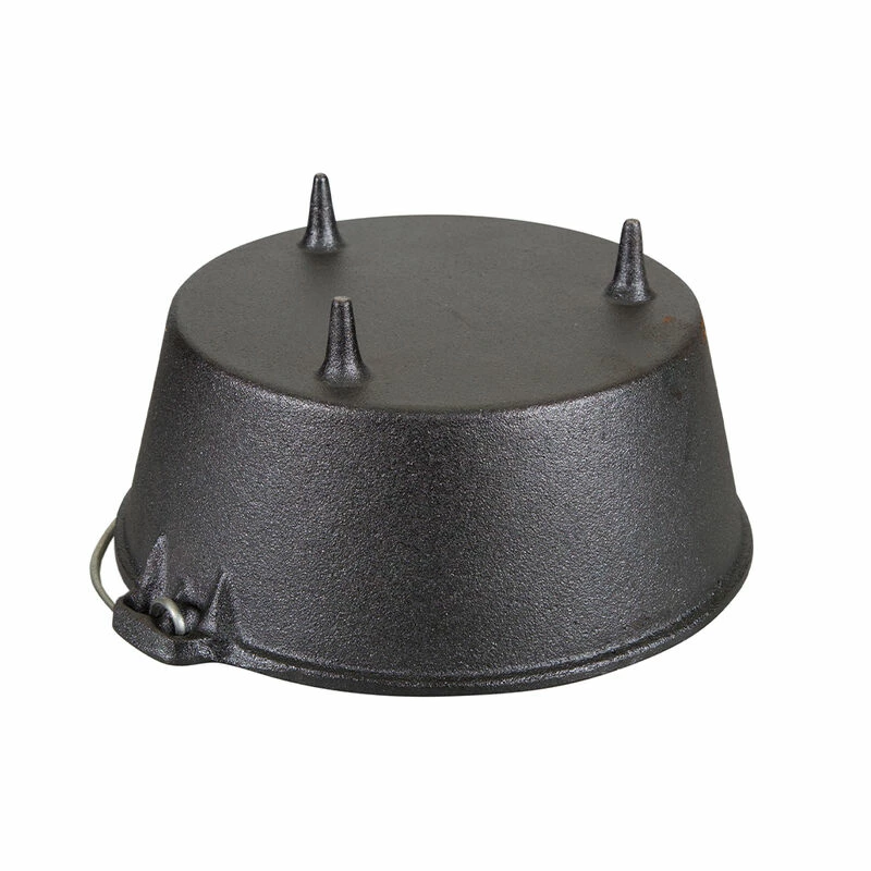 Stansport 4-Quart Pre-Seasoned Cast Iron Dutch Oven With Legs 6 Stansport 4-Quart Pre-Seasoned Cast Iron Dutch Oven With Legs - Image 4