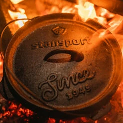 Stansport 4-Quart Pre-Seasoned Cast Iron Dutch Oven With Legs 16 Stansport 4-Quart Pre-Seasoned Cast Iron Dutch Oven With Legs -Campingworld Shop 381640 7