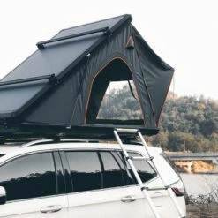 Trustmade Scout Plus Hardshell Rooftop Tent, Black/Gray -Campingworld Shop 381764 16