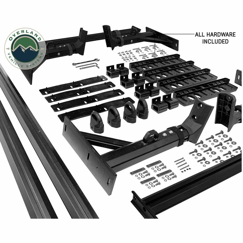 Overland Vehicle Systems Freedom Rack With Crossbars And 6.5' Side Support Bars 5 Overland Vehicle Systems Freedom Rack With Crossbars And 6.5' Side Support Bars - Image 3