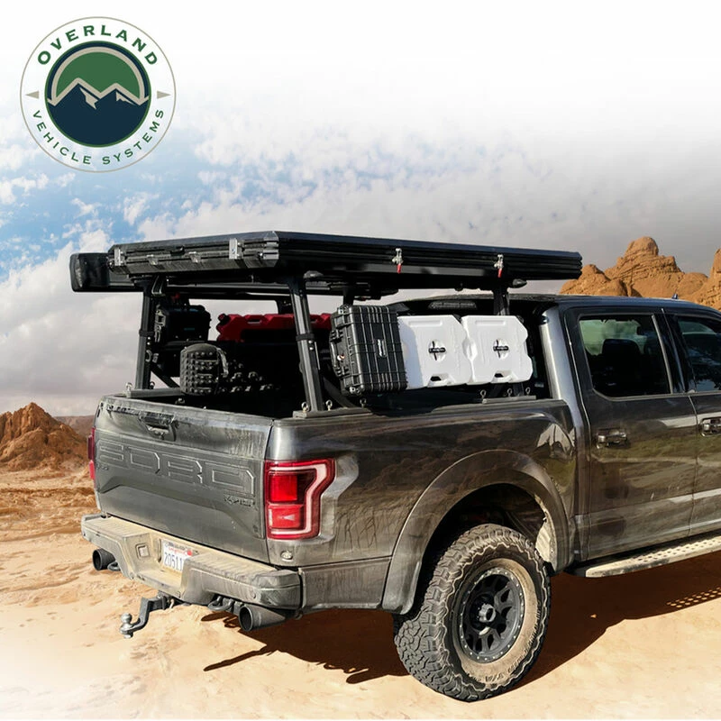 Overland Vehicle Systems Freedom Rack With Crossbars And 6.5' Side Support Bars 6 Overland Vehicle Systems Freedom Rack With Crossbars And 6.5' Side Support Bars - Image 4