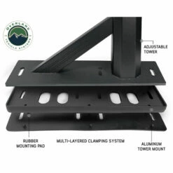 Overland Vehicle Systems Freedom Rack With Crossbars And 6.5' Side Support Bars 20 Overland Vehicle Systems Freedom Rack With Crossbars And 6.5' Side Support Bars -Campingworld Shop 382156 4