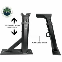 Overland Vehicle Systems Freedom Rack With Crossbars And 6.5' Side Support Bars 22 Overland Vehicle Systems Freedom Rack With Crossbars And 6.5' Side Support Bars -Campingworld Shop 382156 6