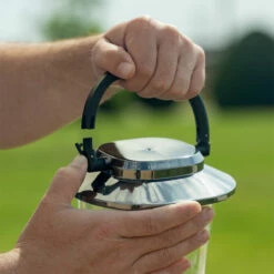 GE Enbrighten Nickel-Plated Dimmable Lantern -Campingworld Shop 382253 5