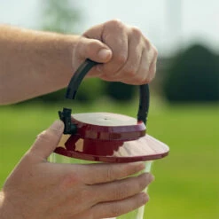 GE Enbrighten LED 6D USB-Charging Lantern, Red -Campingworld Shop 382258 8