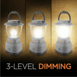 EcoSurvivor 6D USB Lantern, Rubberized Gray 22 EcoSurvivor 6D USB Lantern, Rubberized Gray -Campingworld Shop 382288 6
