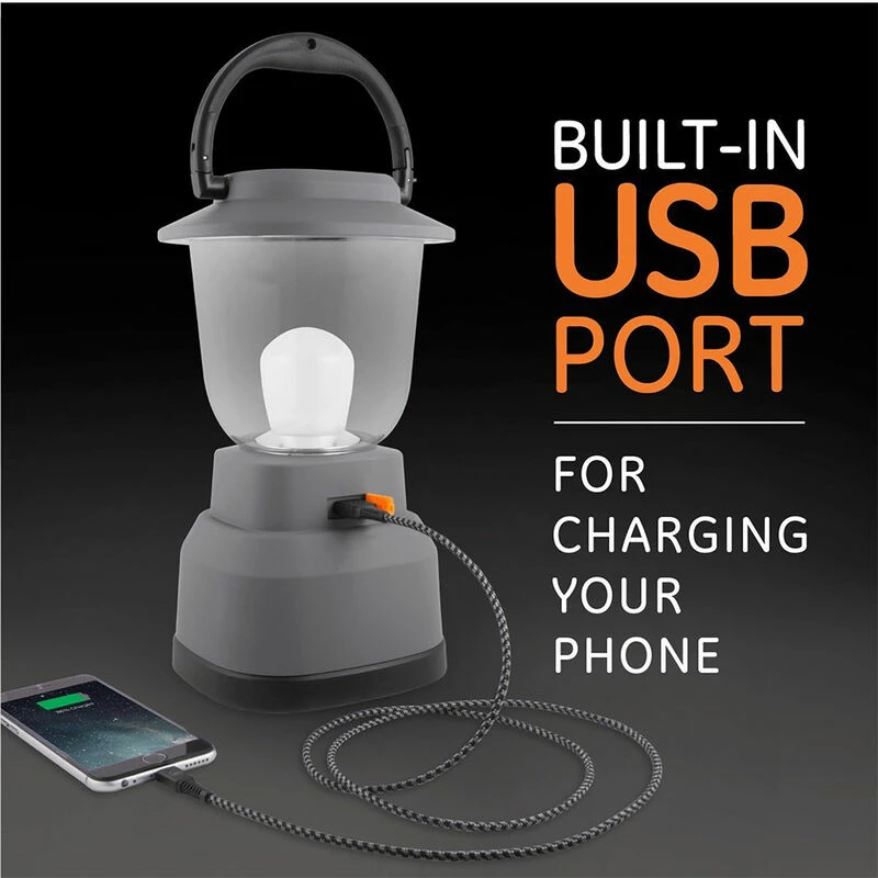 EcoSurvivor 6D USB Lantern, Rubberized Gray 13 EcoSurvivor 6D USB Lantern, Rubberized Gray - Image 11