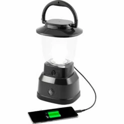GE Enbrighten LED 6D USB-Charging Lantern, Black -Campingworld Shop 382305 3