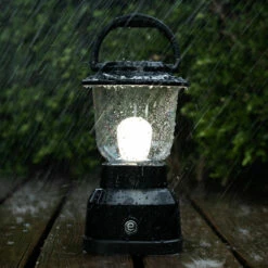 GE Enbrighten LED 6D USB-Charging Lantern, Black -Campingworld Shop 382305 8