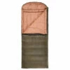 TETON Sports Celsius XL 20°F Sleeping Bag, Green/Tan, Right Zipper