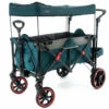 Creative Outdoor Platinum Series Folding Stroller Wagon -Campingworld Shop 383012 TEAL 1