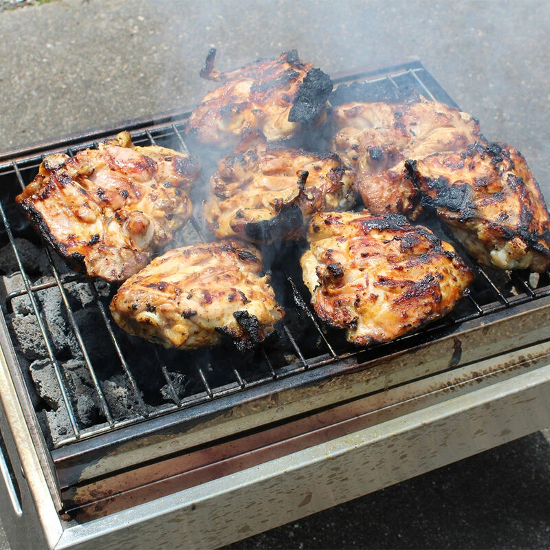 Mr. Outdoors Cookout Stainless Steel Portable Charcoal Grill 5 Mr. Outdoors Cookout Stainless Steel Portable Charcoal Grill - Image 3