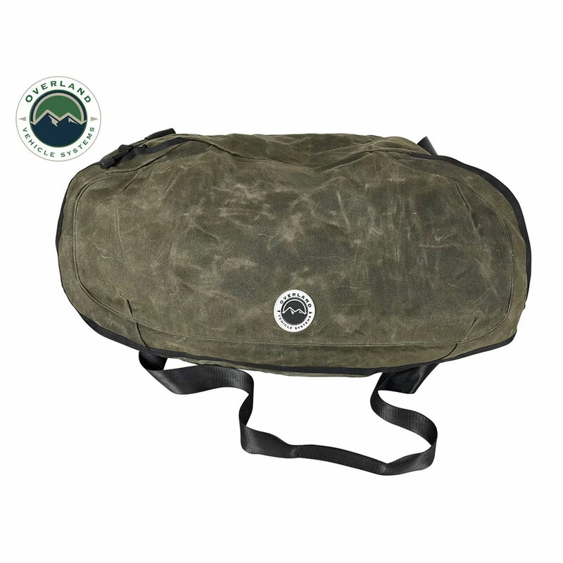 Overland Vehicle Systems Waxed Canvas Large Duffle Bag 3 Overland Vehicle Systems Waxed Canvas Large Duffle Bag