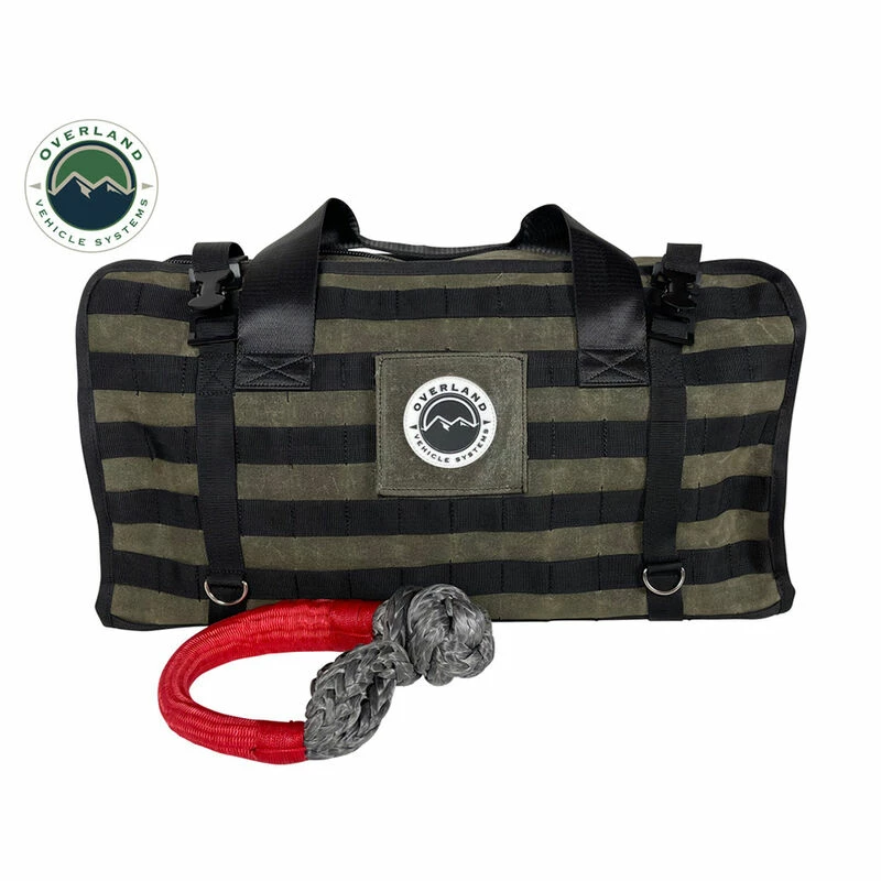 Overland Vehicle Systems Waxed Canvas Large Recovery Bag 4 Overland Vehicle Systems Waxed Canvas Large Recovery Bag - Image 2