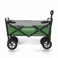 Wonderfold Outdoor S1 Utility Folding Wagon With Stand