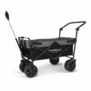 Wonderfold Outdoor S2 Push And Pull Utility Folding Wagon With Wide Beach Tires -Campingworld Shop 383623 BLCK 1