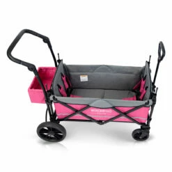 Wonderfold Outdoor X2 Push And Pull Stroller Wagon With Canopy -Campingworld Shop 383626 PINK 4