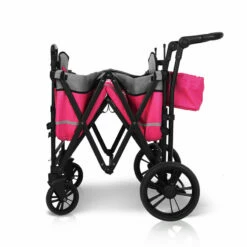 Wonderfold Outdoor X2 Push And Pull Stroller Wagon With Canopy -Campingworld Shop 383626 PINK 6
