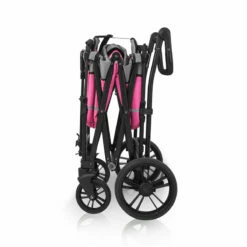 Wonderfold Outdoor X2 Push And Pull Stroller Wagon With Canopy -Campingworld Shop 383626 PINK 7