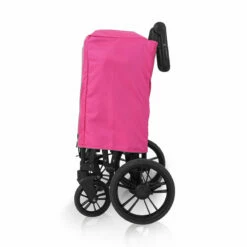 Wonderfold Outdoor X2 Push And Pull Stroller Wagon With Canopy -Campingworld Shop 383626 PINK 8