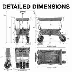 Creative Outdoor XXL Folding Hauler Wagon -Campingworld Shop 384202 PLGR 13