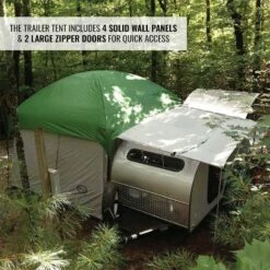PahaQue Wilderness 10' X 10' Side-Mount Teardrop Trailer Screen Room Tent -Campingworld Shop 384395 4