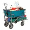 Collapsible Double Decker Outdoor Utility Wagon, Teal -Campingworld Shop 601891 1