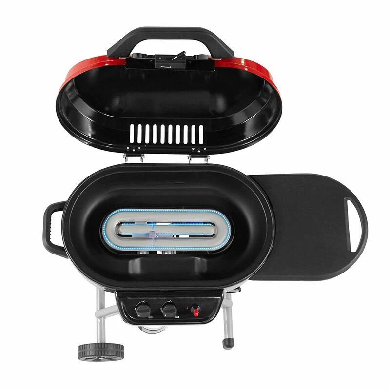 Coleman RoadTrip 225 Portable Stand-Up Propane Grill, Red 5 Coleman RoadTrip 225 Portable Stand-Up Propane Grill, Red - Image 3