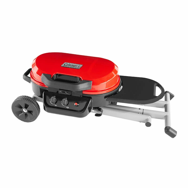 Coleman RoadTrip 225 Portable Stand-Up Propane Grill, Red 6 Coleman RoadTrip 225 Portable Stand-Up Propane Grill, Red - Image 4